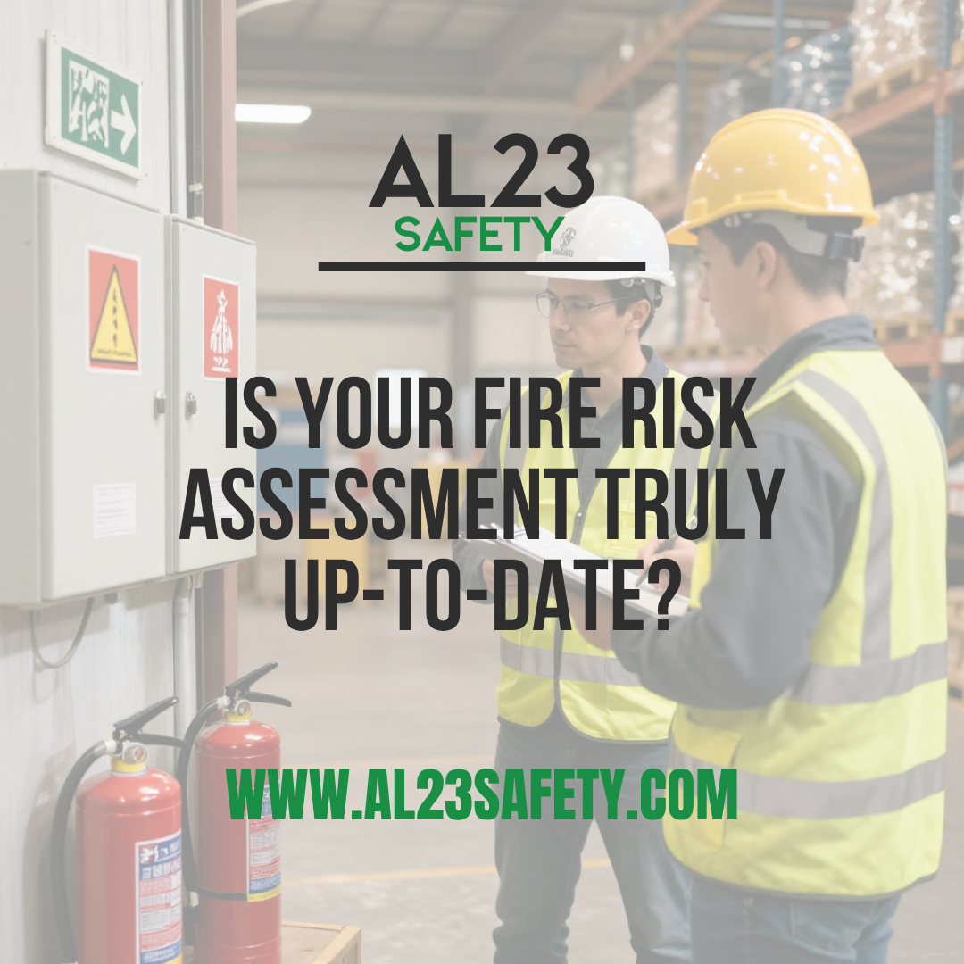 Fire risk assessments and a safer workplace